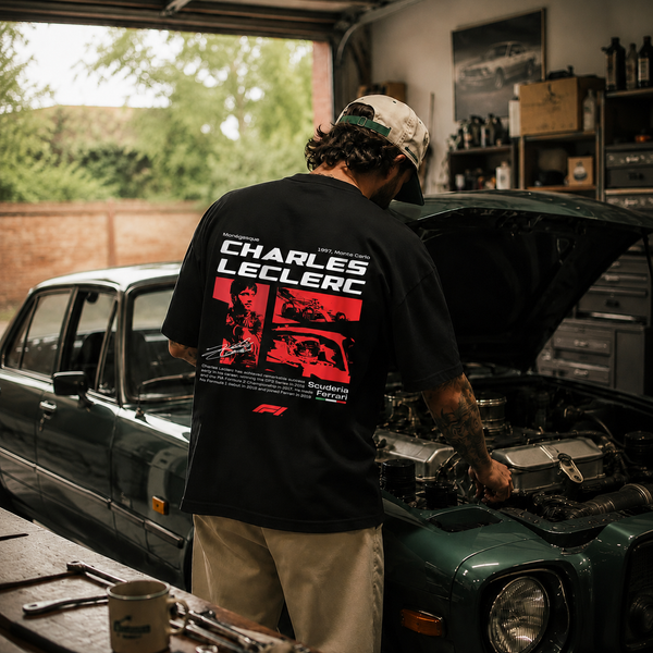 Charles Leclerc – Racing Spirit Oversized T-Shirt