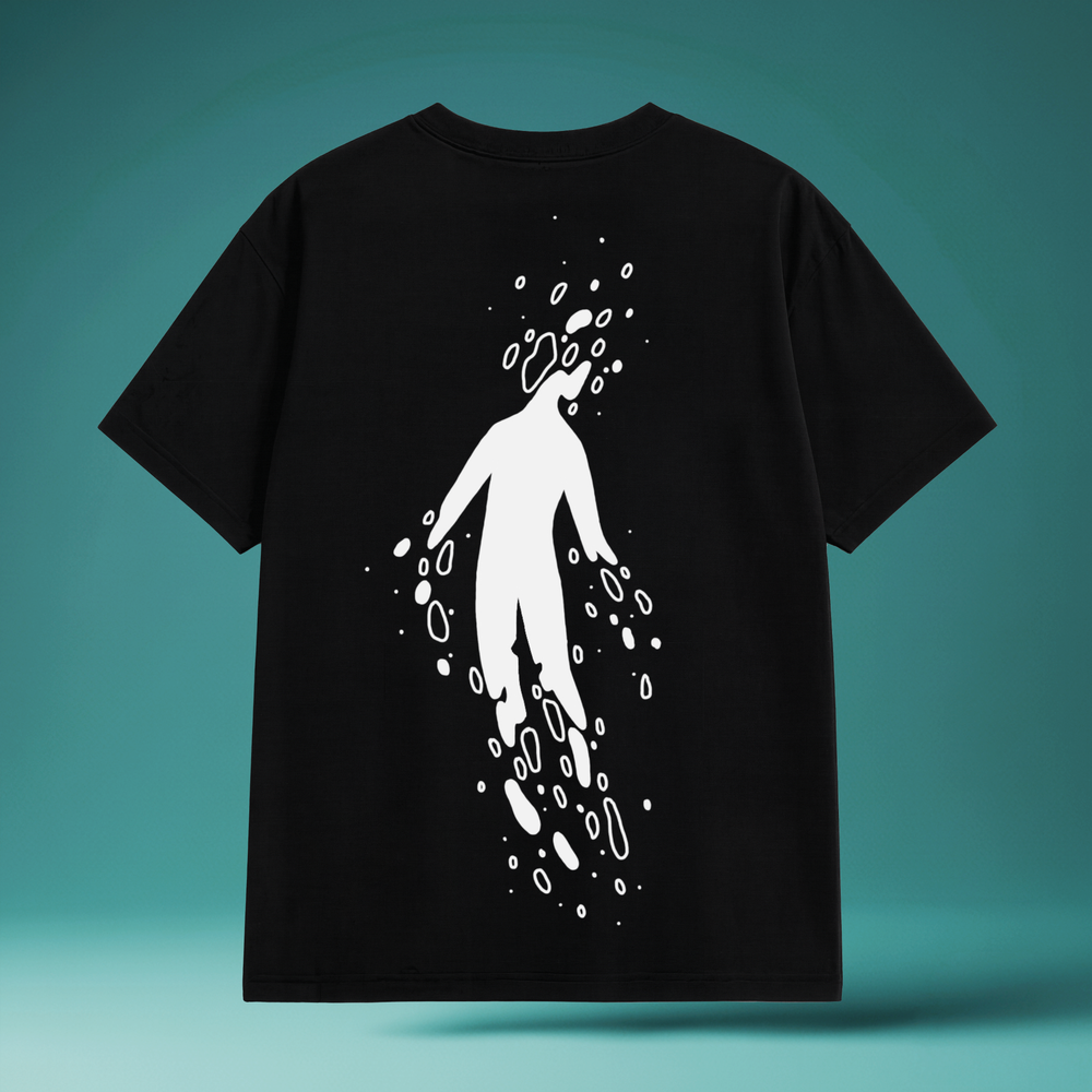 DROWNED IN THOUGHTS – Oversized Graphic T-Shirt