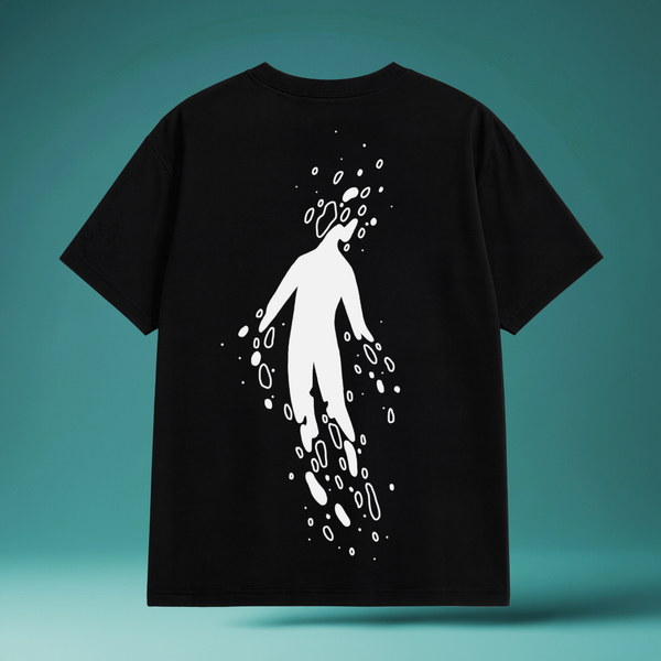 DROWNED IN THOUGHTS – Oversized Graphic T-Shirt