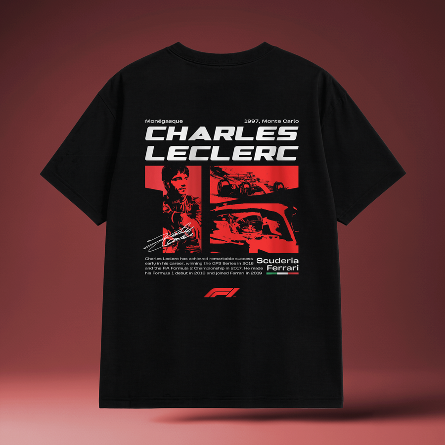 Charles Leclerc – Racing Spirit Oversized T-Shirt