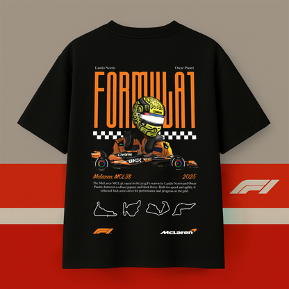 F1 Lorris Oversized T-Shirt Black